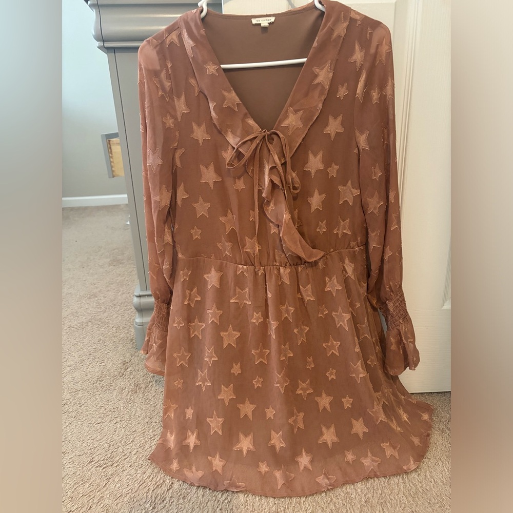 Pink Star Dress